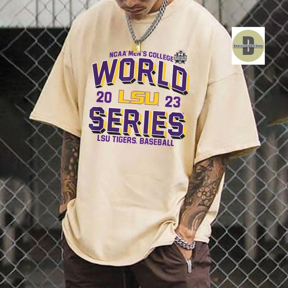 Lsu Tigers College World Series 2023 Baseball Bold TShirt